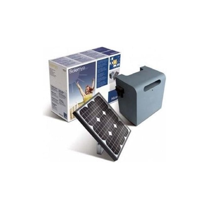 NICE Solemyo SYKCE | Solar Power Kit with SYP Photovoltaic Panel and PSY24 Battery