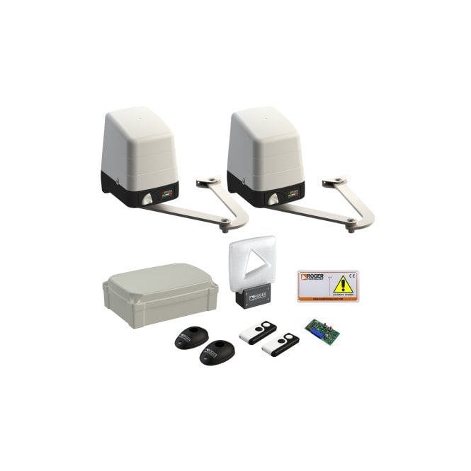 ROGER TECHNOLOGY BH23 Brushless Double Kit for Swing Gates