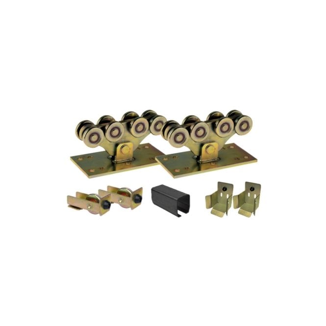 ROLLING CENTRE Medium Kit 8 | Cantilever Gates Up to 8m Opening & 600kg Weight | Non-Galvanised Track