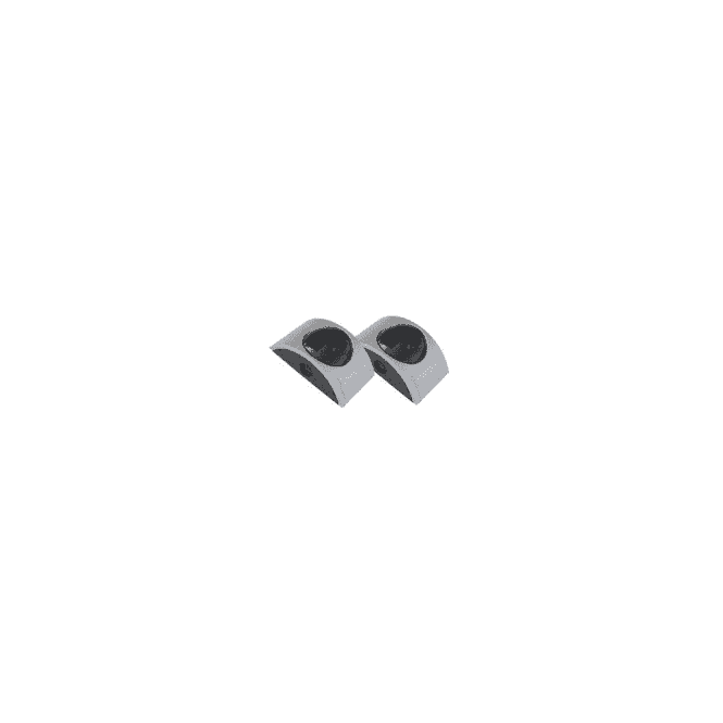 Rotating Photocell | Metallic Case | 180 Degrees | 30m Range