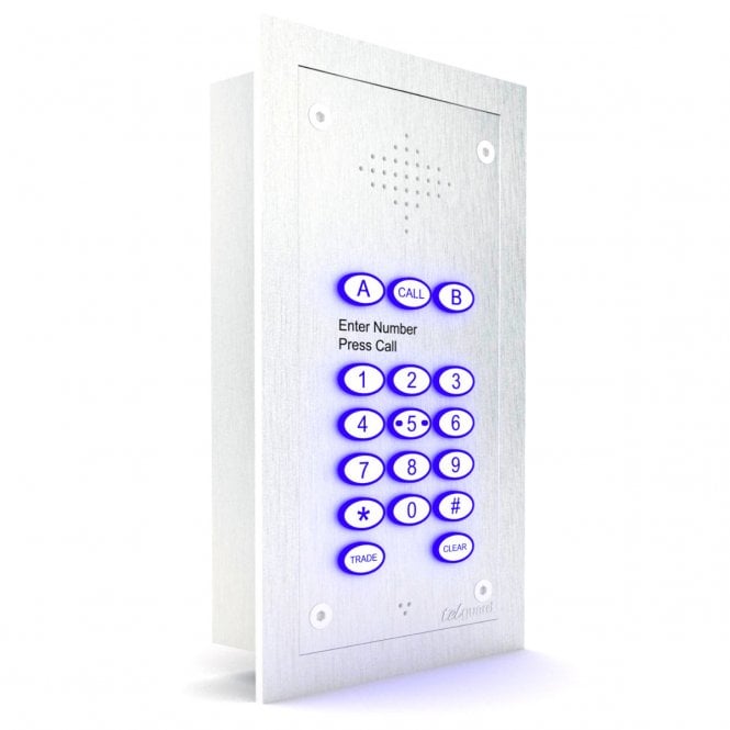 COMMTEL LTD TG ML Junior 4G (flush) | Marine Grade Steel Intercom | Advanced Security Features