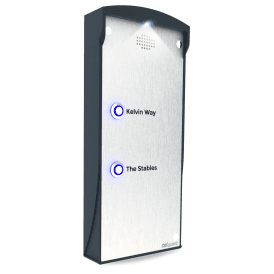 TG Vario - 4 Button | Marine Grade Steel Intercom | Advanced Security Features