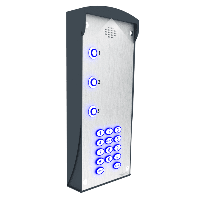 COMMTEL LTD TG Vario+ - 4 Button | Marine Grade Steel Intercom | Enhanced Security Features