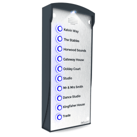 TG Vario - 9 Button | Marine Grade Steel Intercom | Advanced Security Features