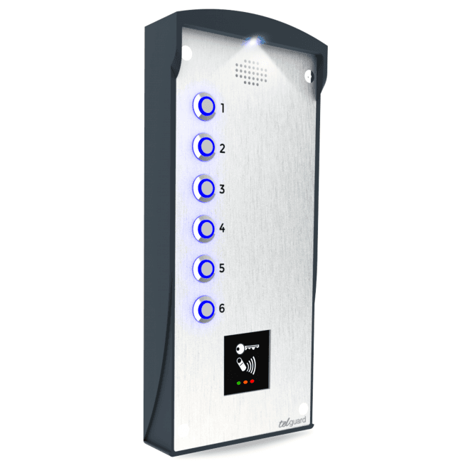 COMMTEL LTD TG Vario Prox - 5 Button | Marine Grade Stainless Steel Intercom | Advanced Security Features