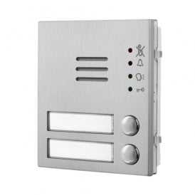 Videx 4810-2/4G GSM 2 Button Speaker Module Matt Finish | 4000 Series GSM Modules