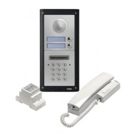 Videx DK4K-2S | Two Station Audio Intercom with Keypad | Surface Mounted