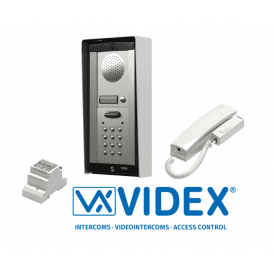 VIDEX DK8K-1S 1-Way Intercom with Keypad | 8000 Series | Coded Access