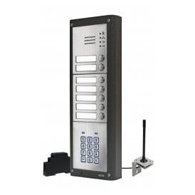 Videx GSM4KCR-7S/M/4G | Seven Station Surface 4G GSM Audio Kit with Backlit Keypad | Matt Finish