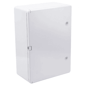 ABS Enclosure IP65 600mm x 400mm x 200mm c/w Key - Light Grey